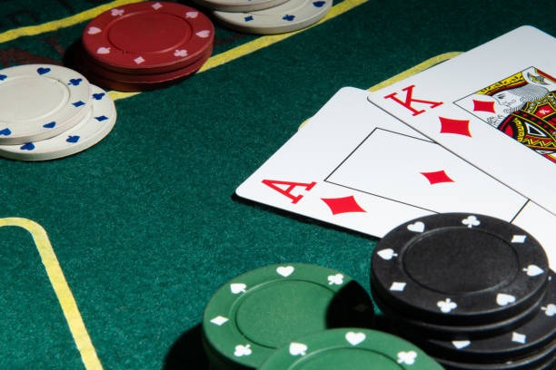 mpobos live-dealer studio with professional lighting and multiple blackjack tables